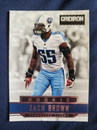 2012 Panini Gridiron Rookie Zach Brown