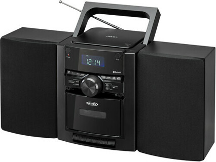 Jensen CD785 Bluetooth Music System CD Cassette AM/FM (Black)