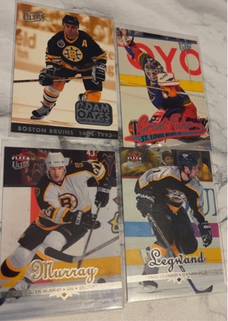 NHL Lot of 4 Fleer Ultra Foils