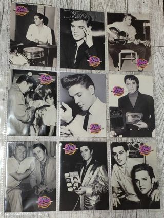 9 Elvis 1992 Cards!