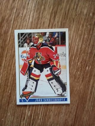 Topps John Vanbiesbrouck