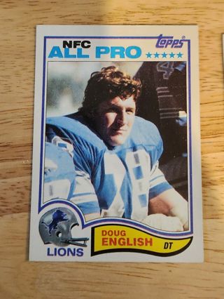 82 Topps Doug English #337