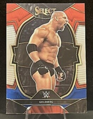 2023 WWE Select Chrome - Goldberg Red Blue Parallel #49