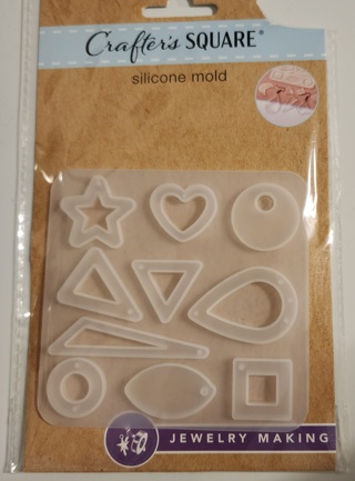 NEW - Crafter's Square - Jewelry Shapes Silicone Mold