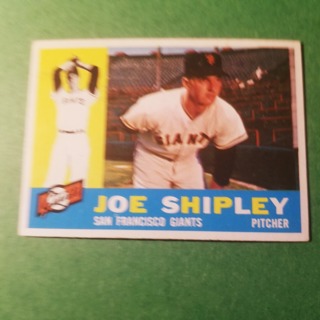 1960 - TOPPS EXMT - NRMT BASEBALL - CARD NO - 239 -  JOE SHIPLEY - GIANTS