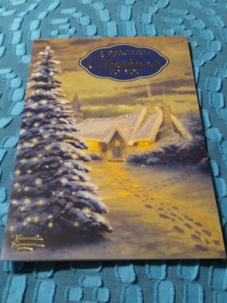 Thomas Kinkade Holiday Card - A White Christmas