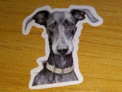 Dog Cute new one vinyl laptop sticker no refunds regular mail no lower very nice