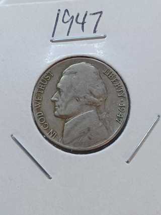 1947 Jefferson Nickel! 18