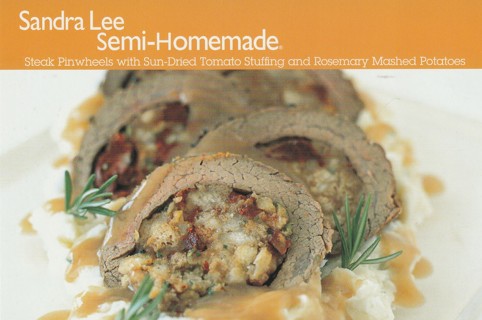 Recipe card: Steak Pinwheels, Sun Dried Tomato Stuffing