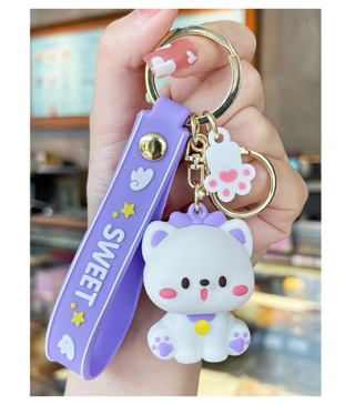 1PC Cute and Cute Cat Keychain