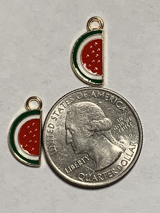 FRUITS CHARMS~#22~SET OF 2~FREE SHIPPING!