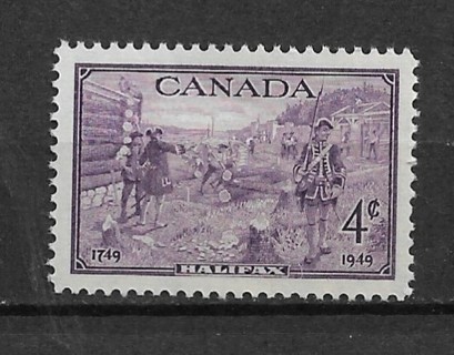 1949 Canada Sc283 "Founding of Halifax 1749" MNH