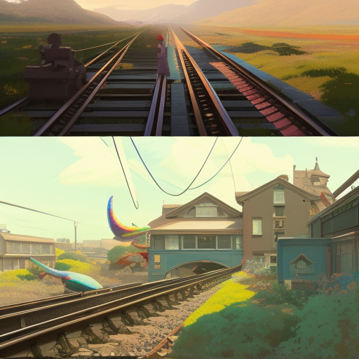 FREE: Listia Digital Collectible: rainbow tracks