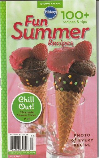 Soft Covered Recipe Book: Pillsbury: Fun Summer Recipes