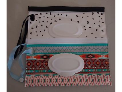 2 EMPTY refillable wet wipes case/dispenser - NEW