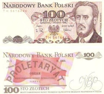 ** 1988 Poland - 100 Zlotych **