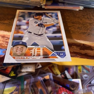 2023 topps series one Austin meadows baseball card 