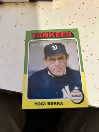 2024 heritage yogi berra