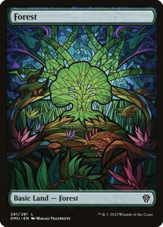 MTG Forest 281/281 Dominaria United New