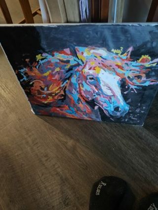 Horse painting