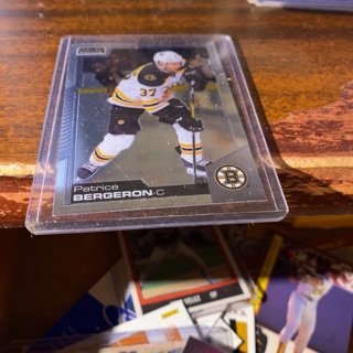 2020-21 o pee chee premium patrice Bergeron hockey card 