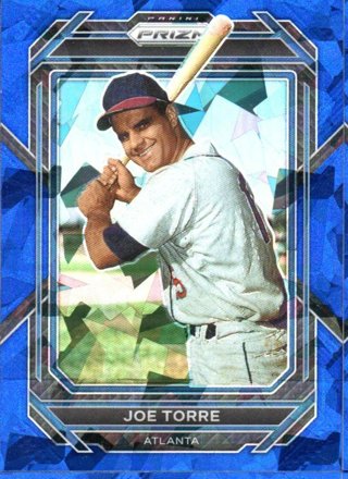 2023 Panini Prizm Joe Torre Blue Ice