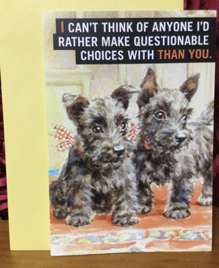 Dogs Friendship Card