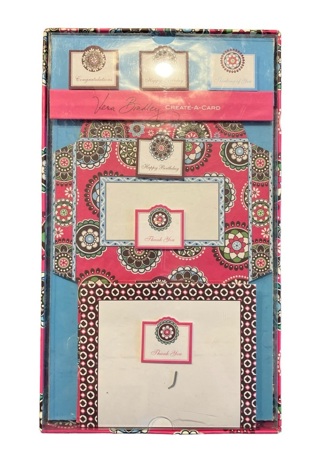 ~ Vera Bradley Create-a-Card Kit ~ Correspond Beautifully ~