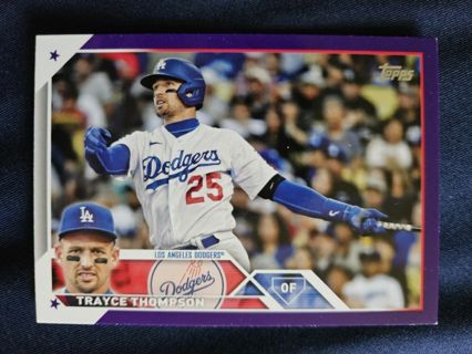 2023 Topps Purple Trayce Thompson