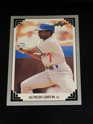 1991 Leaf ⚾ Series 2 Alfredo Griffin # 344 ⚾ Los Angeles Dodgers