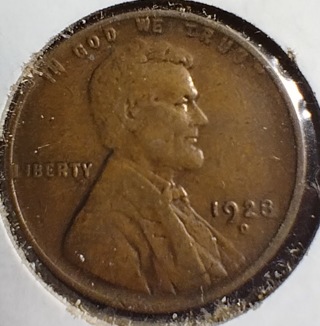 COIN BEAUTIFUL 95 YEAR OLD PENNY 1928 D IN VERY GOOD CONDITION AND YOU NAME THE PRICE ANOTHER STEAL!