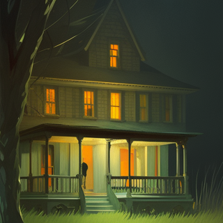 Listia Digital Collectible: My house with the front porch