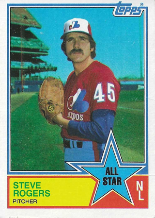 1983 Topps Steve Rogers (All-Star) #405