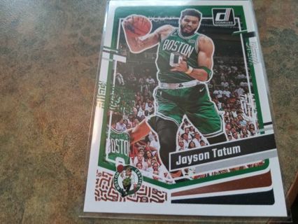 2023/2024 DONRUSS JAYSON TATUM BOSTON CELTICS BASKETBALL CARD # 197