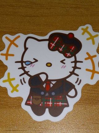 Cute nice one vinyl sticker no refunds regular mail only Very nice quality!