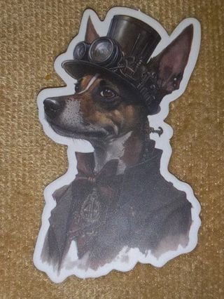 Dog nice one vinyl sticker no refunds regular mail only Very nice quality!