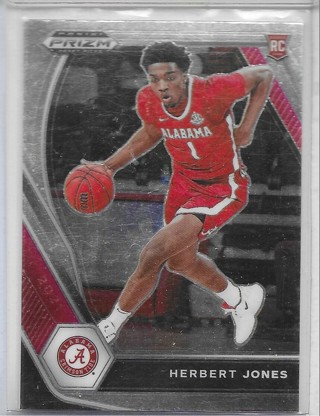 Herbert Jones 2021-22 Prizm Draft #33 Rookie Card