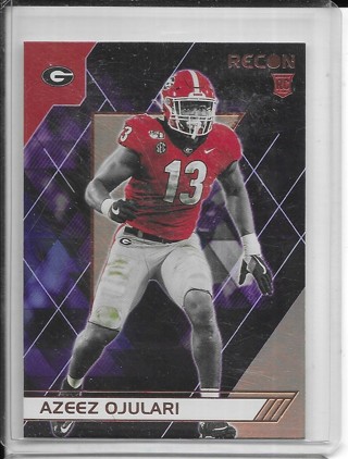 Azeez Ojulari 2021 Chronicles Draft Recon Bronze #150