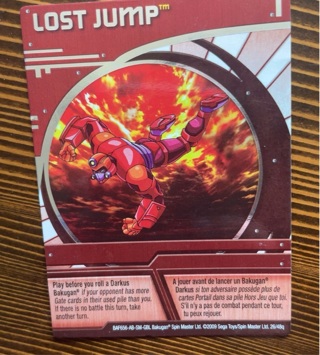 Bakugan Battle Brawlers Lost Jump Foil 26/48q BAF656