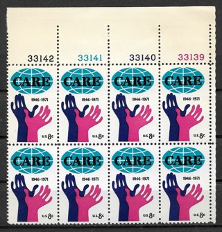 1971 Sc1439 Care MNH PB8