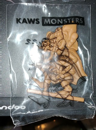 Kaws Count Chocula monster cereal toy new in package!