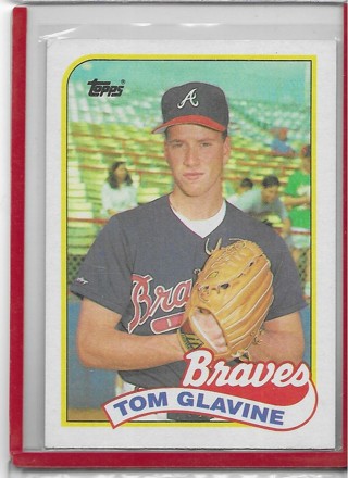 Tom Glavine 1989 Topps #157 Rookie Card