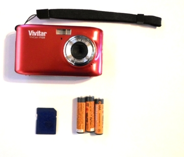 Vivitar ViviCam F128 14.1MP Digital Camera FREE SHIPPING