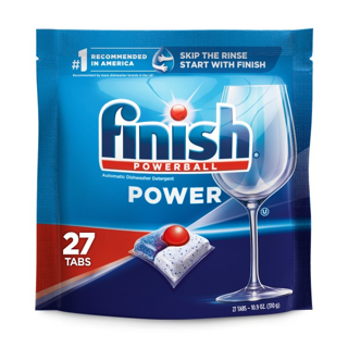 Finish Powerball Dishwasher Detergent Pods, 27ct