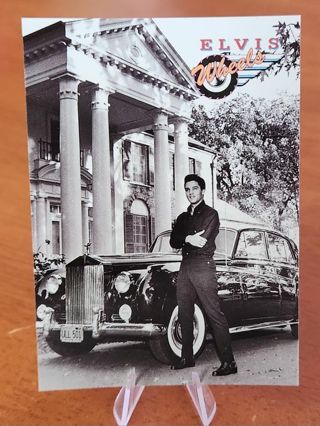 1992 The River Group Elvis Presley "Elvis Wheels" Card #362