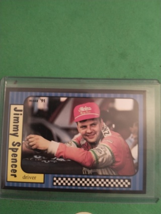 jimmy spencer racing card free shipping