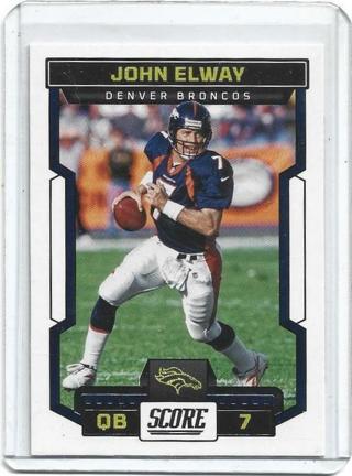 2023 SCORE JOHN ELWAY CARD
