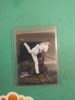 matt anderson baseball card free shipping