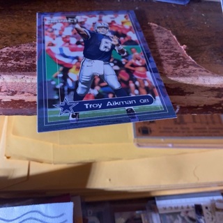 2000 fleer skybox impact Troy aikman football card 