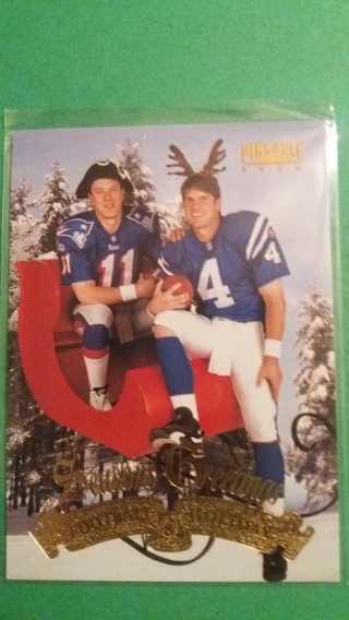 seasons greetings football card free shipping